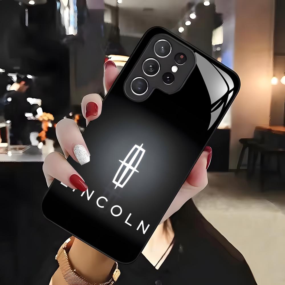 Magnetic Phone Case - L-LincolnES Lüks Sedan Araba Telefon Kılıfı