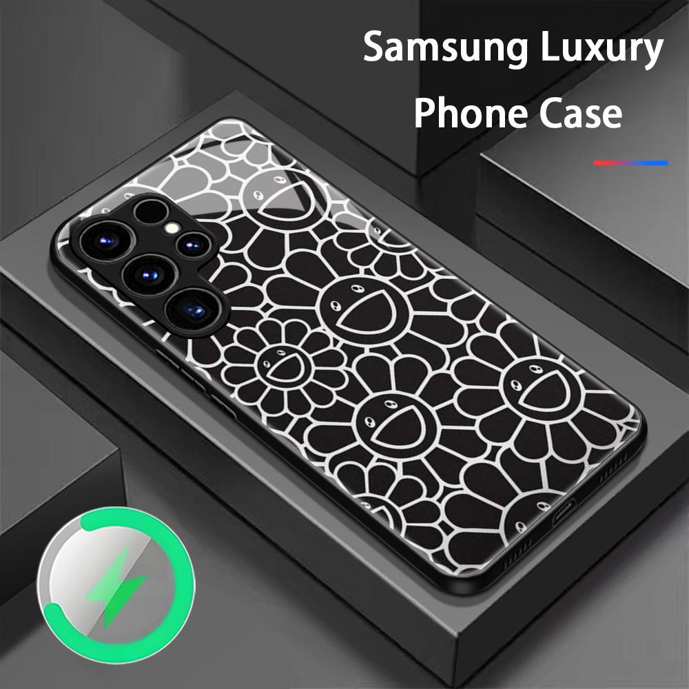 Magnetic Phone Case - Ayçiçeği Japon Resmi M-Murakami Telefon Kılıfı