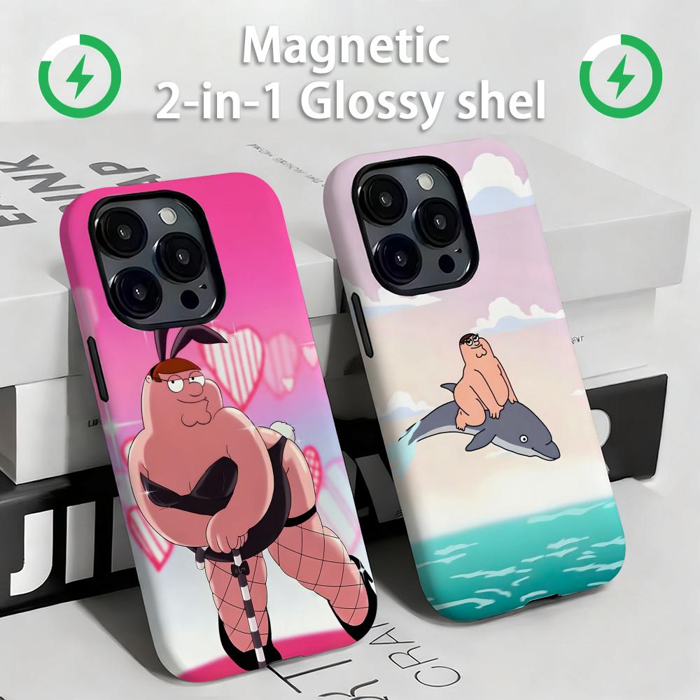 Magnetic Phone Case - Family Guy Peter Griffin Telefon Kılıfı