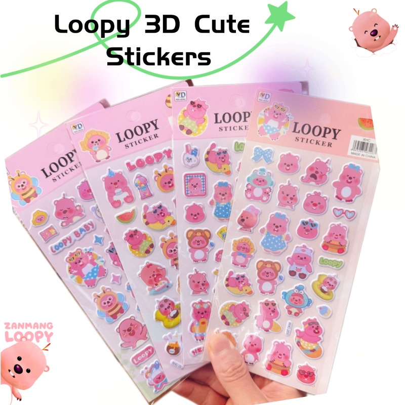 Phone Accessories Quotes - Yeni Pororo Anime Sevimli Loopy 3D