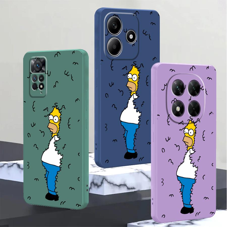 Xiaomi Redmi Note 14 - S-Simpsons Cool Bart Telefon Kılıfı Xiaomi