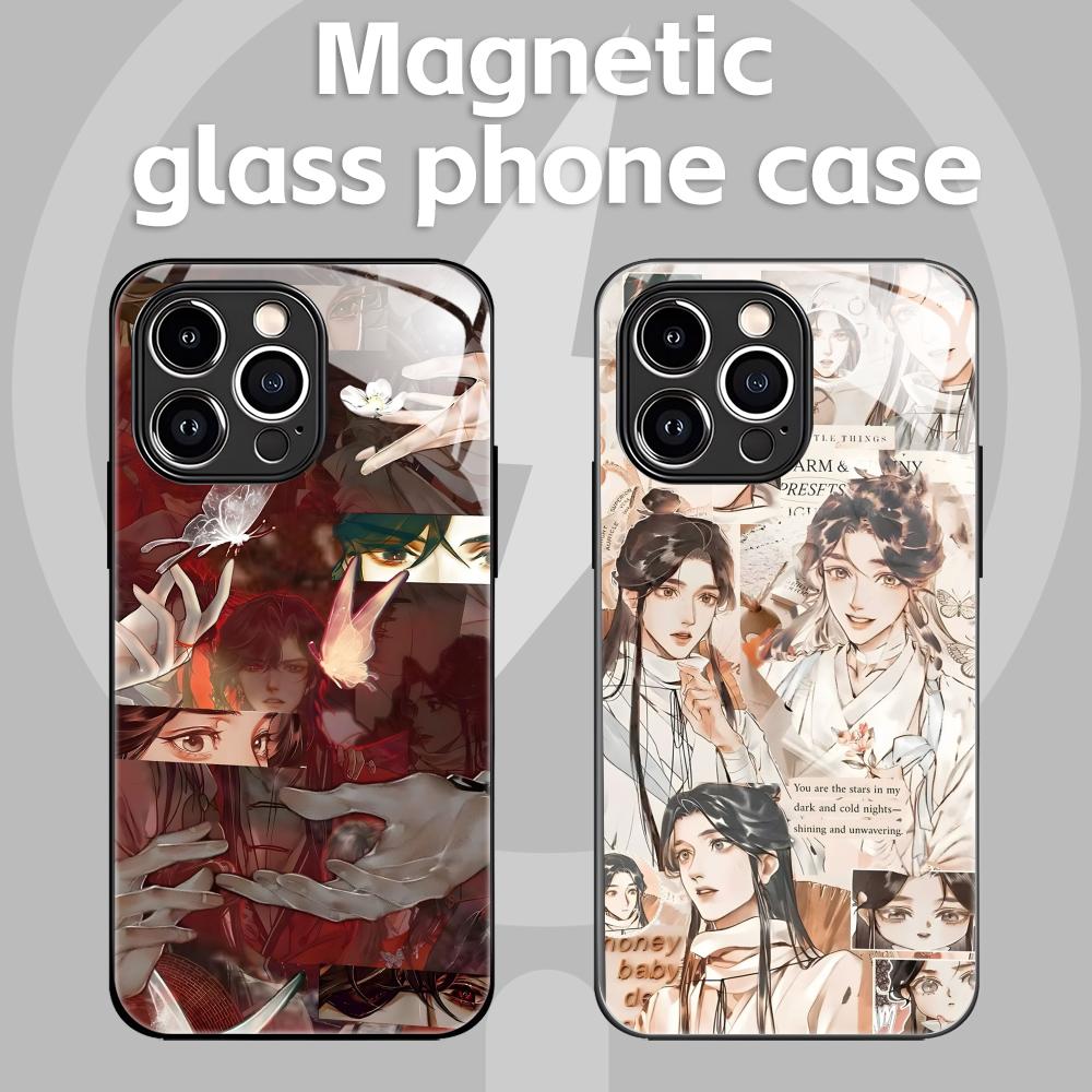 Magnetic Phone Case - Sıcak anime Cennet Resmi Nimet Telefon