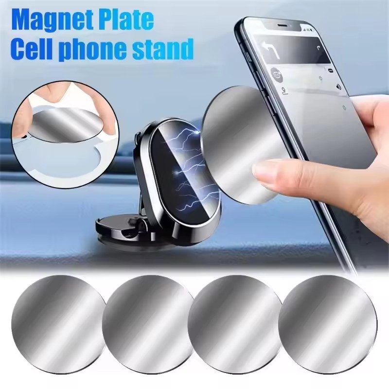 Phone Accessories Quotes - 50/1 adet Metal plaka disk mıknatıslı
