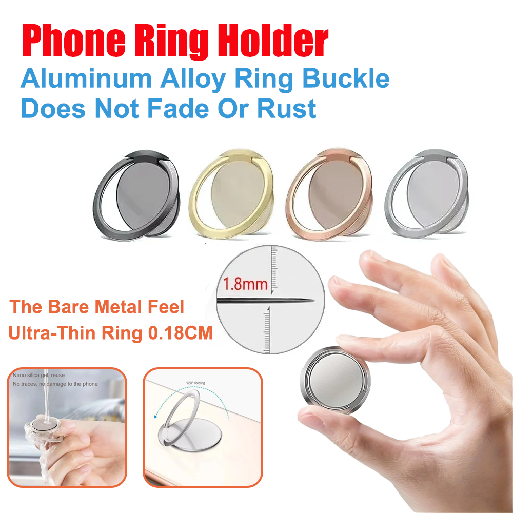 Phone Accessories Website - Telefon için Ultra İnce Metal Halka