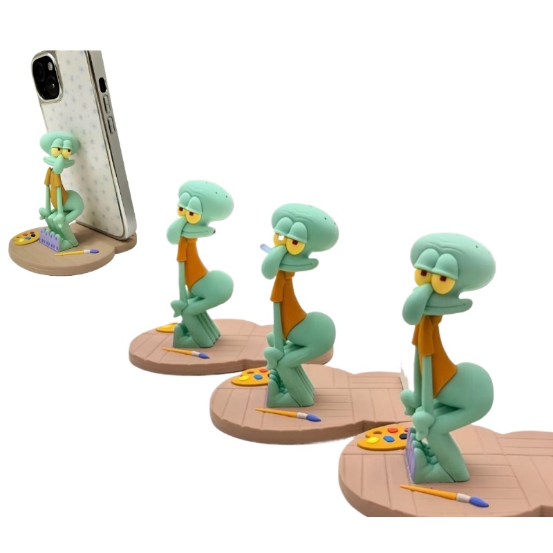 Phone Accessories From China - Sevimli ve Yaratıcı Squidward Tentacles cep