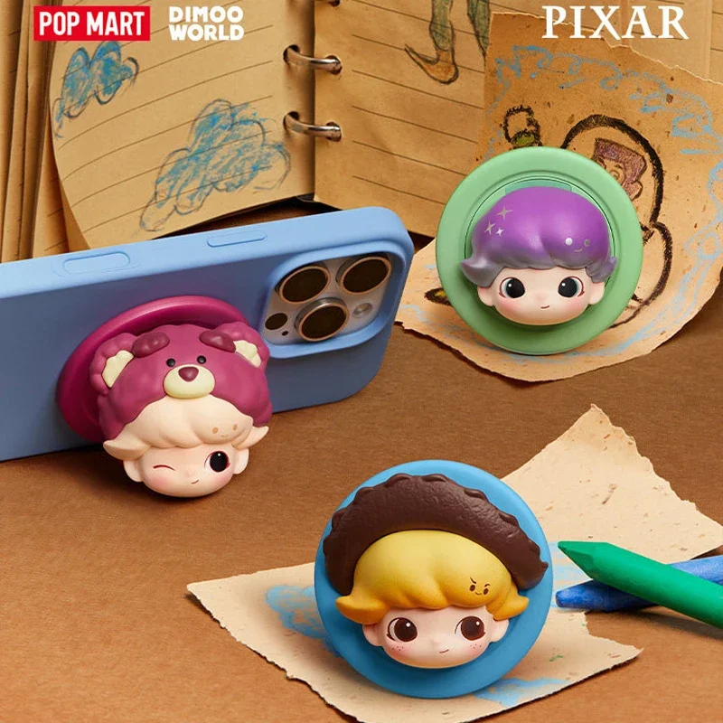 Phone Accessories Blind Box - POP MART DIMOO WORLD PIXAR Serisi
