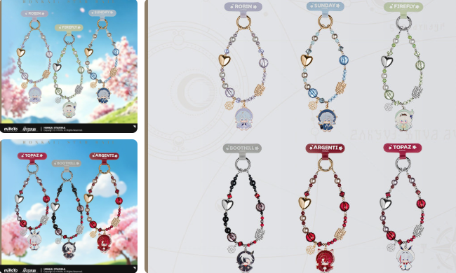 Phone Accessories Blind Box - Oyun Honkai: Star Rail Telefon Askısı