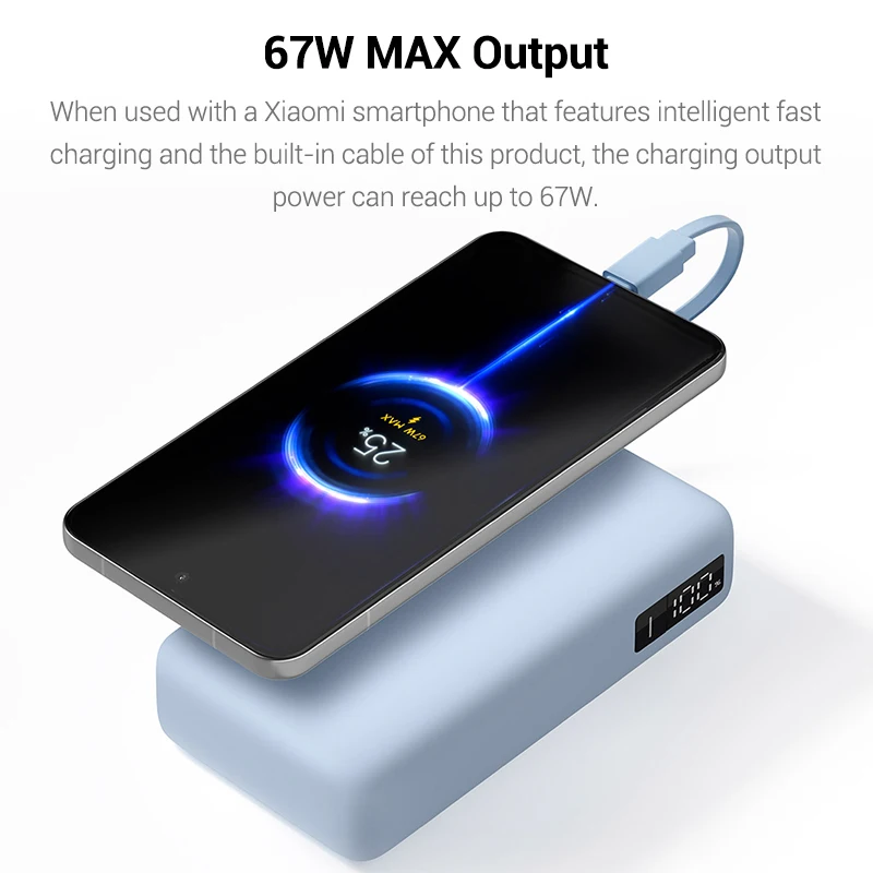Xiaomi 20000mAh 67W Maks Taşın - Portable Charger 20000Mah incelemesi ve fiyatı