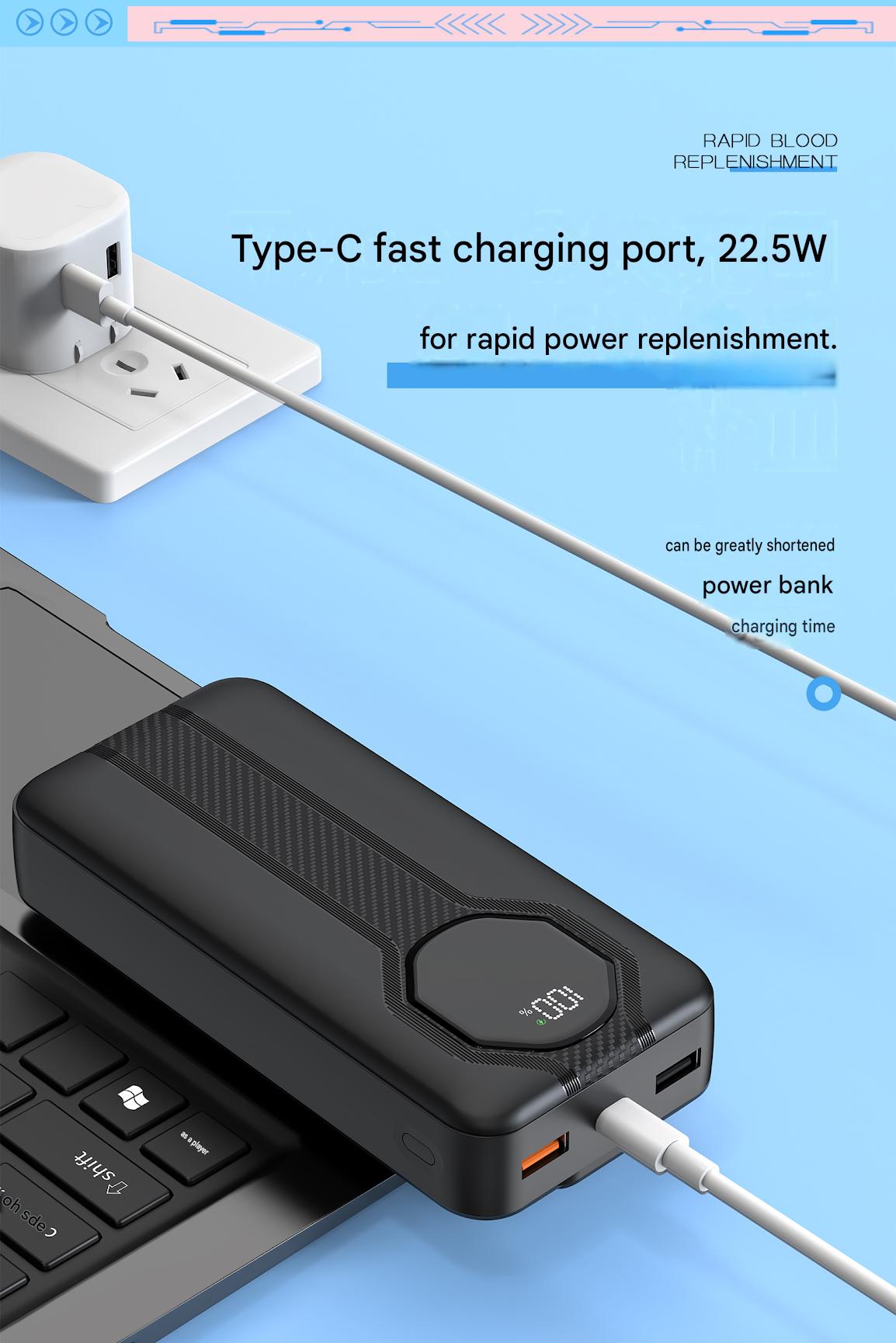 Dijital Ekranlı 20000mAh Güç B - Portable Charger 20000Mah incelemesi ve fiyatı