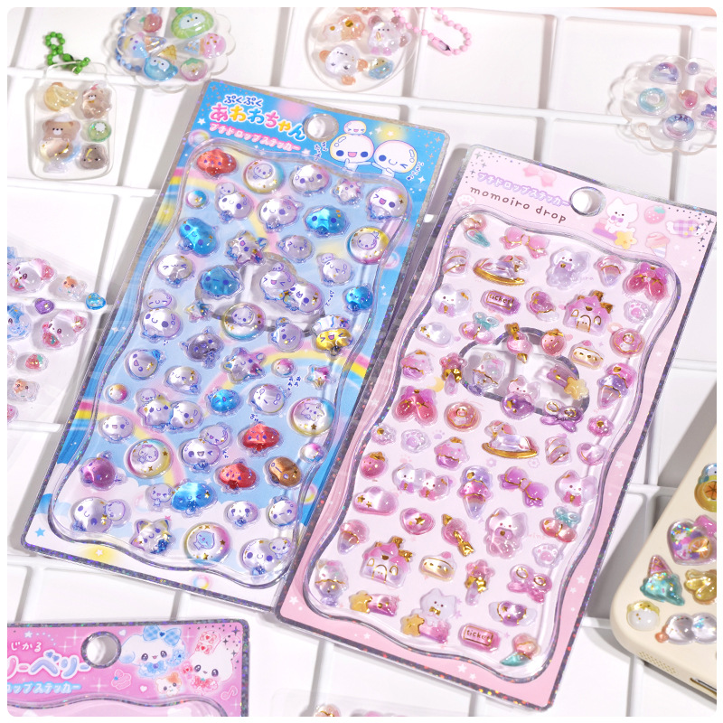 Kawaii Karikatür Su Damlası 3D - Phone Accessories From China incelemesi ve fiyatı