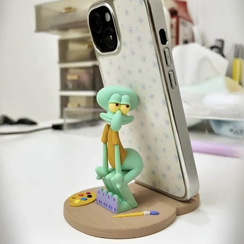 Sevimli ve Yaratıcı Squidward  - Phone Accessories From China incelemesi ve fiyatı